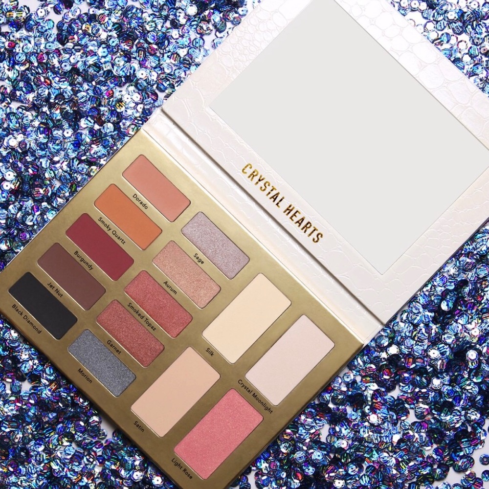 Crystal Hearts Deja Vu Eyeshadow & Cheek Palette